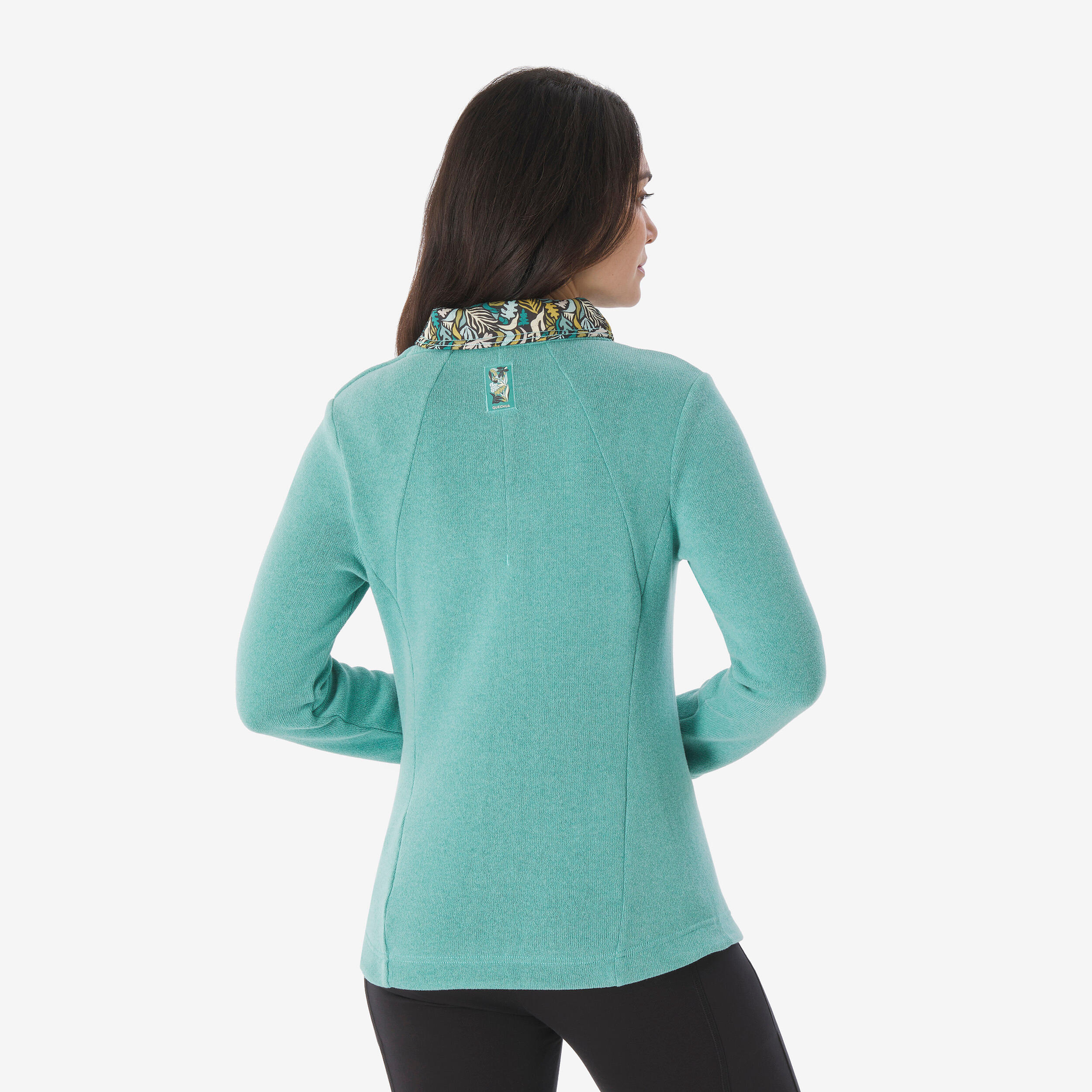 Sudadera de montaña y trekking Mujer Quechua NH100 2/10