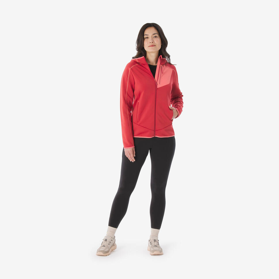 Polar turystyczny damski Quechua MH500 zamek