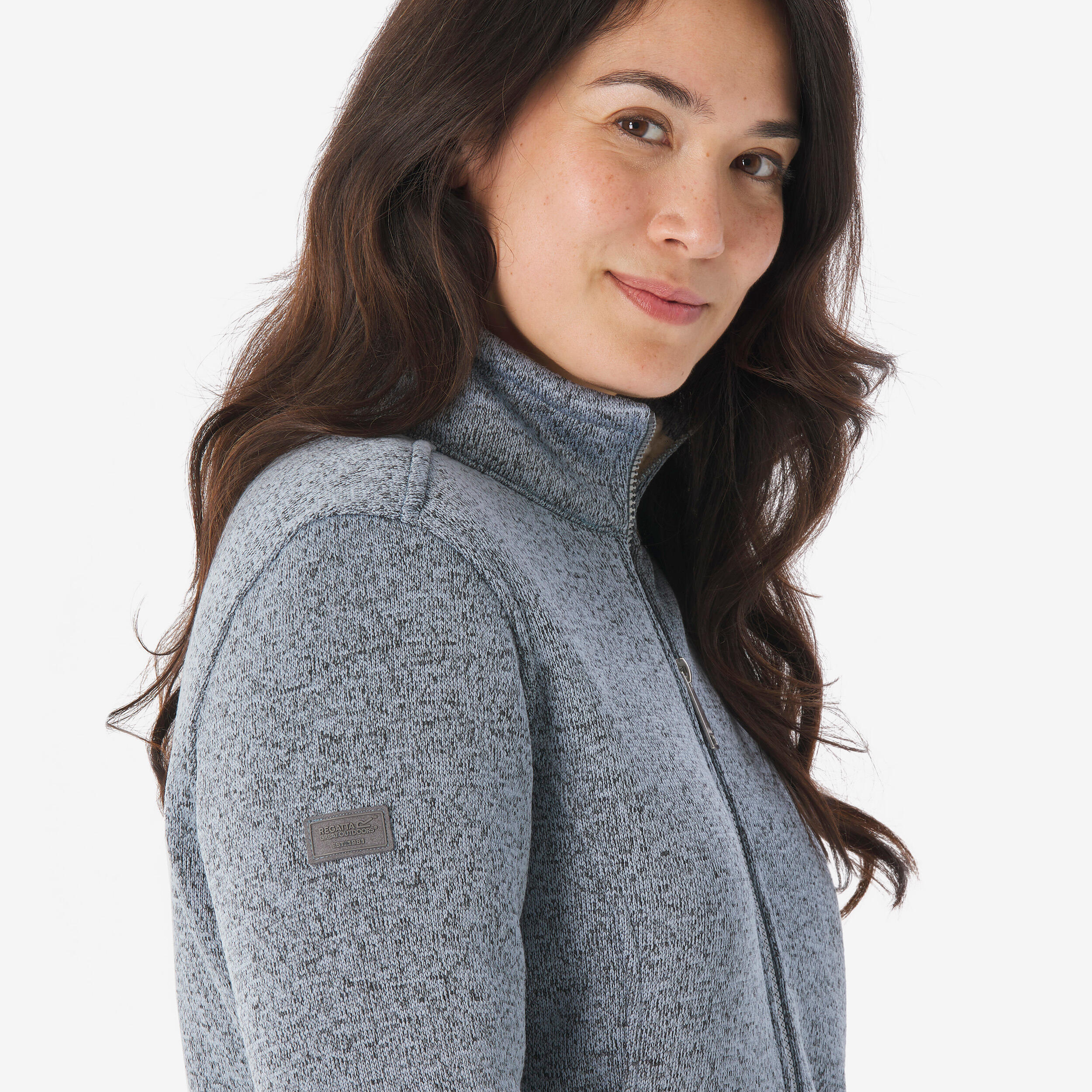 Seconde vie - Veste polaire chaude de randonnée - REGATTA RAZIA Bleue - Femme 6/6