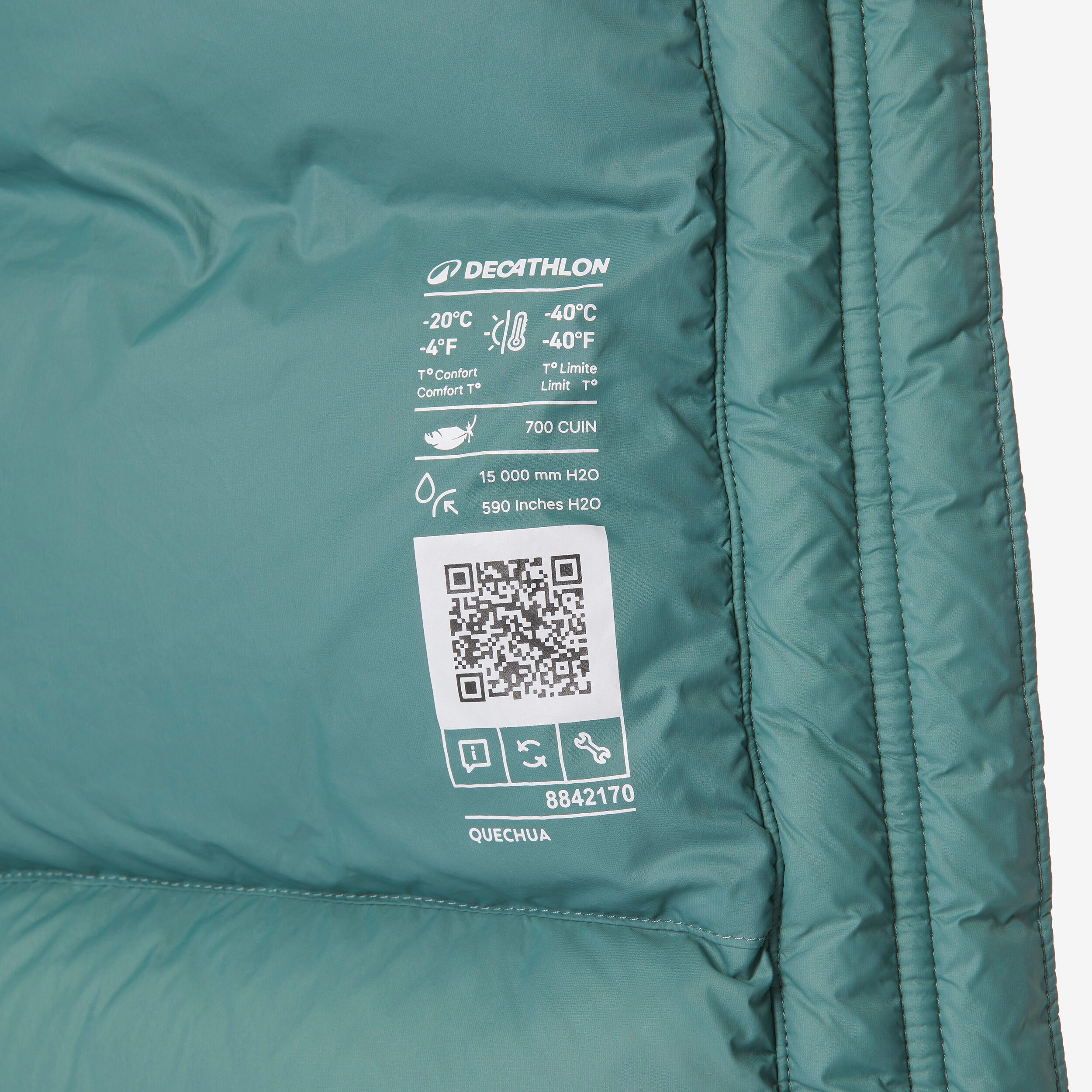 Parka d’hiver imperméable femme, NH 900 16/22