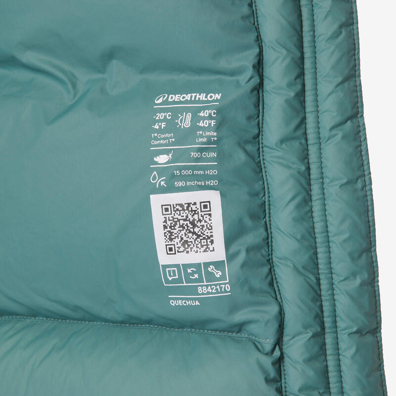 Dámská turistická nepromokavá péřová parka do -20 °C NH 900