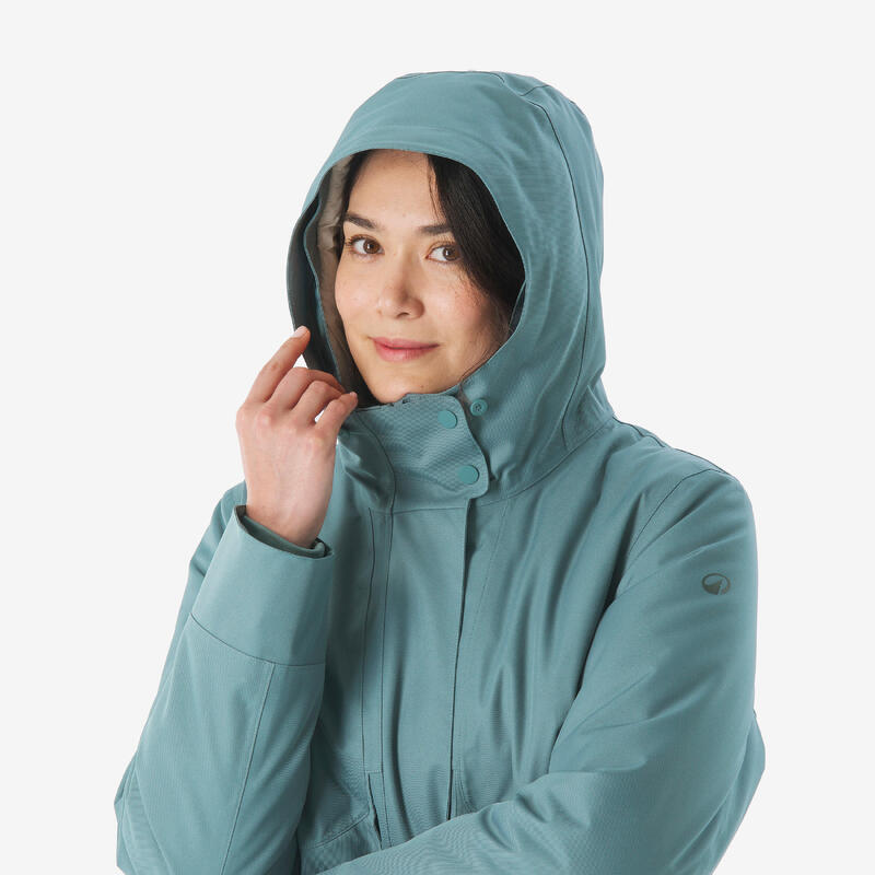 Kadın Su Geçirmez Outdoor Kar Montu/Kışlık Mont - Yeşil - NH500 -8 °C