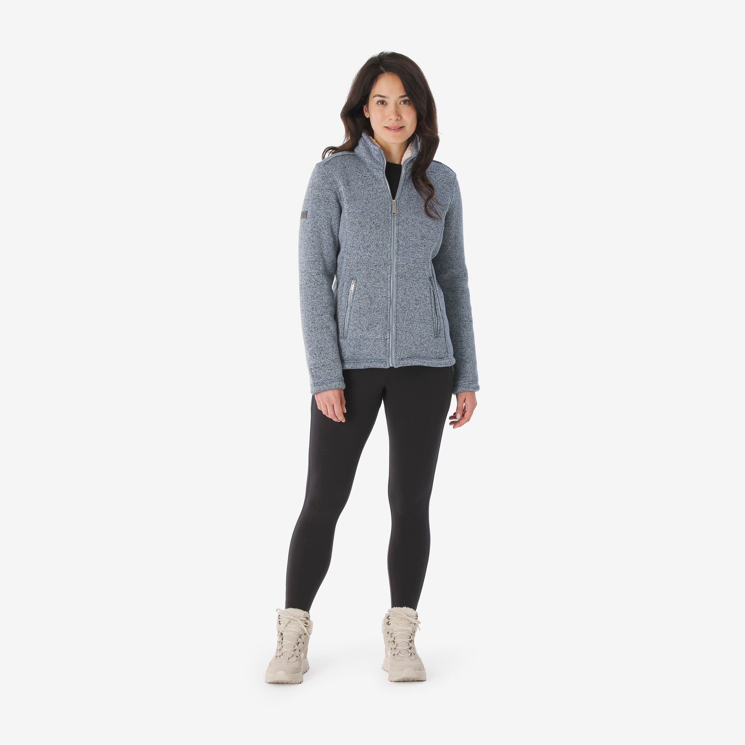 Seconde vie - Veste polaire chaude de randonnée - REGATTA RAZIA Bleue - Femme 2/6