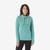 Sweatshirt de randonnée femme, NH100 vert