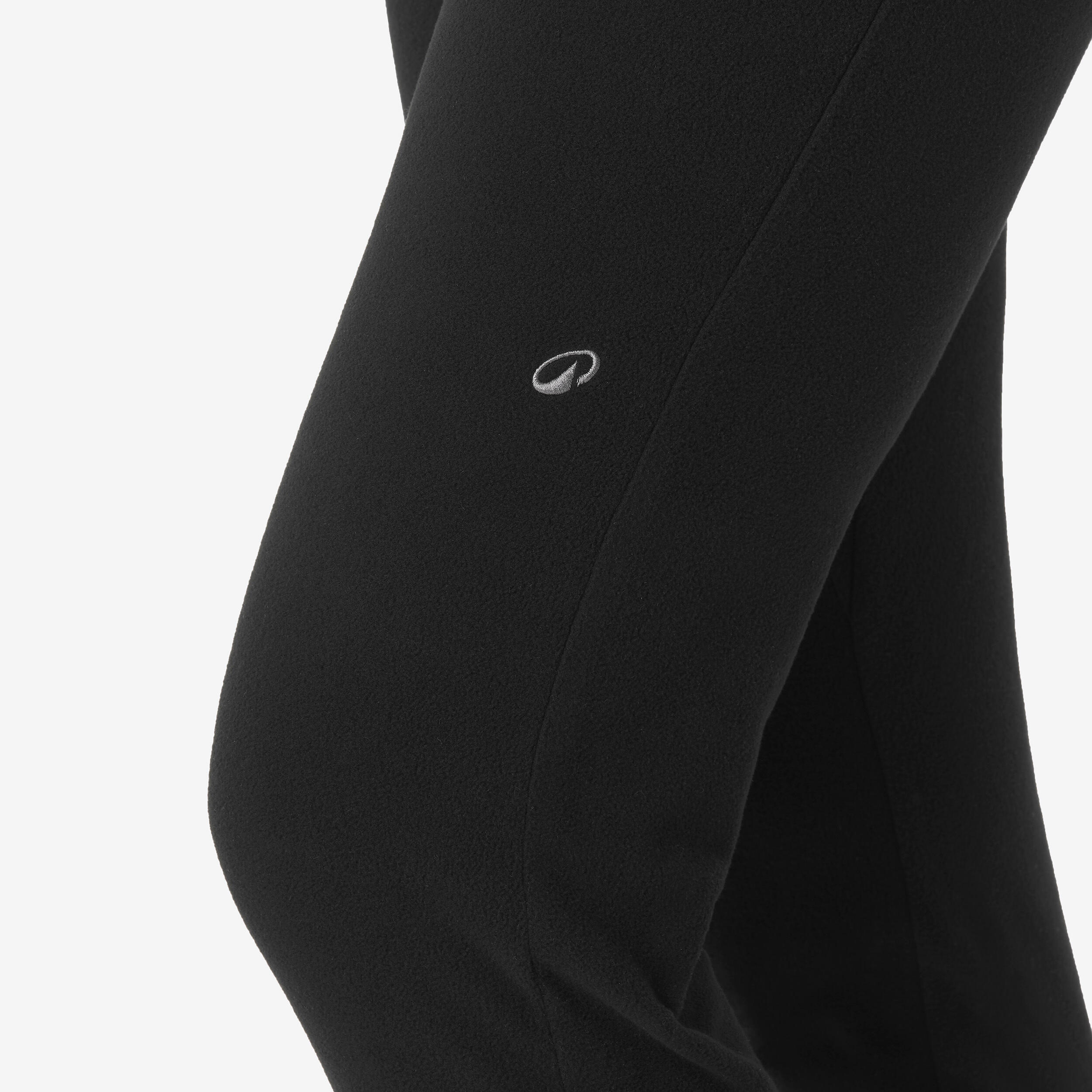 Fleece-Tights Herren Trekking - MT100 schwarz  4/5