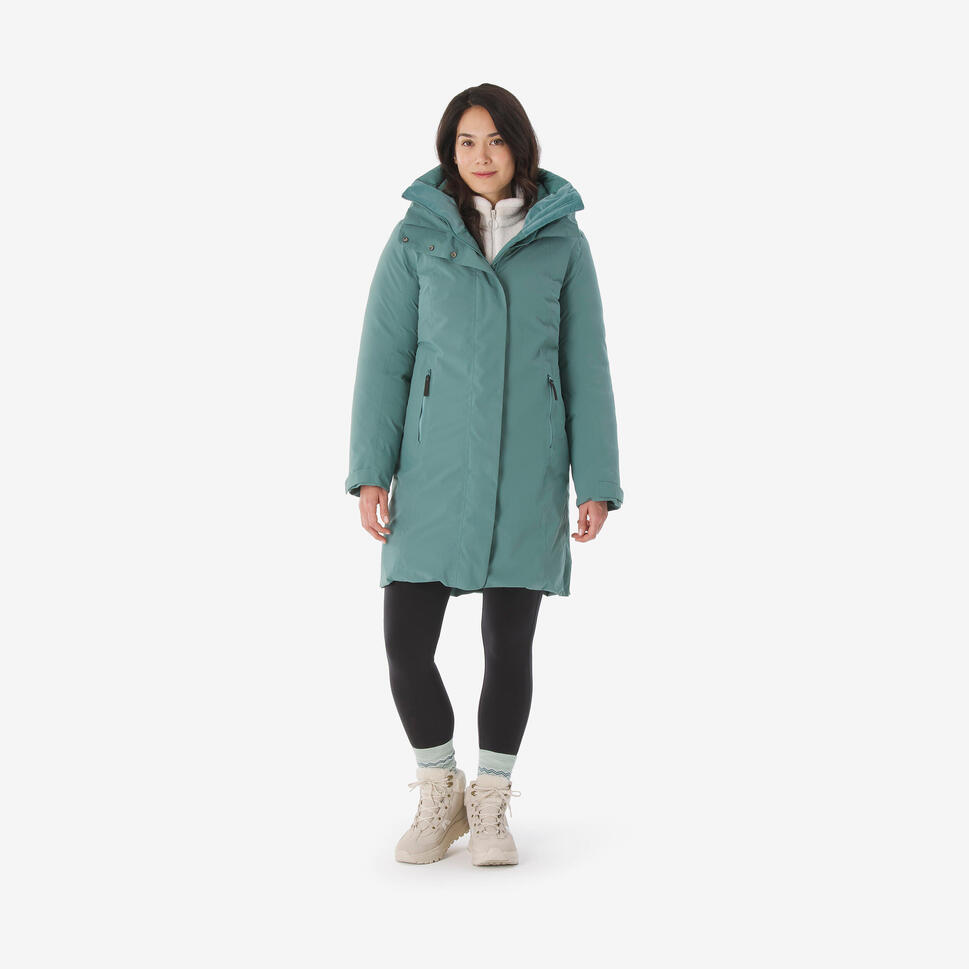 Parka turystyczna damska puchowa Quechua NH900 -20°C wodoodporna