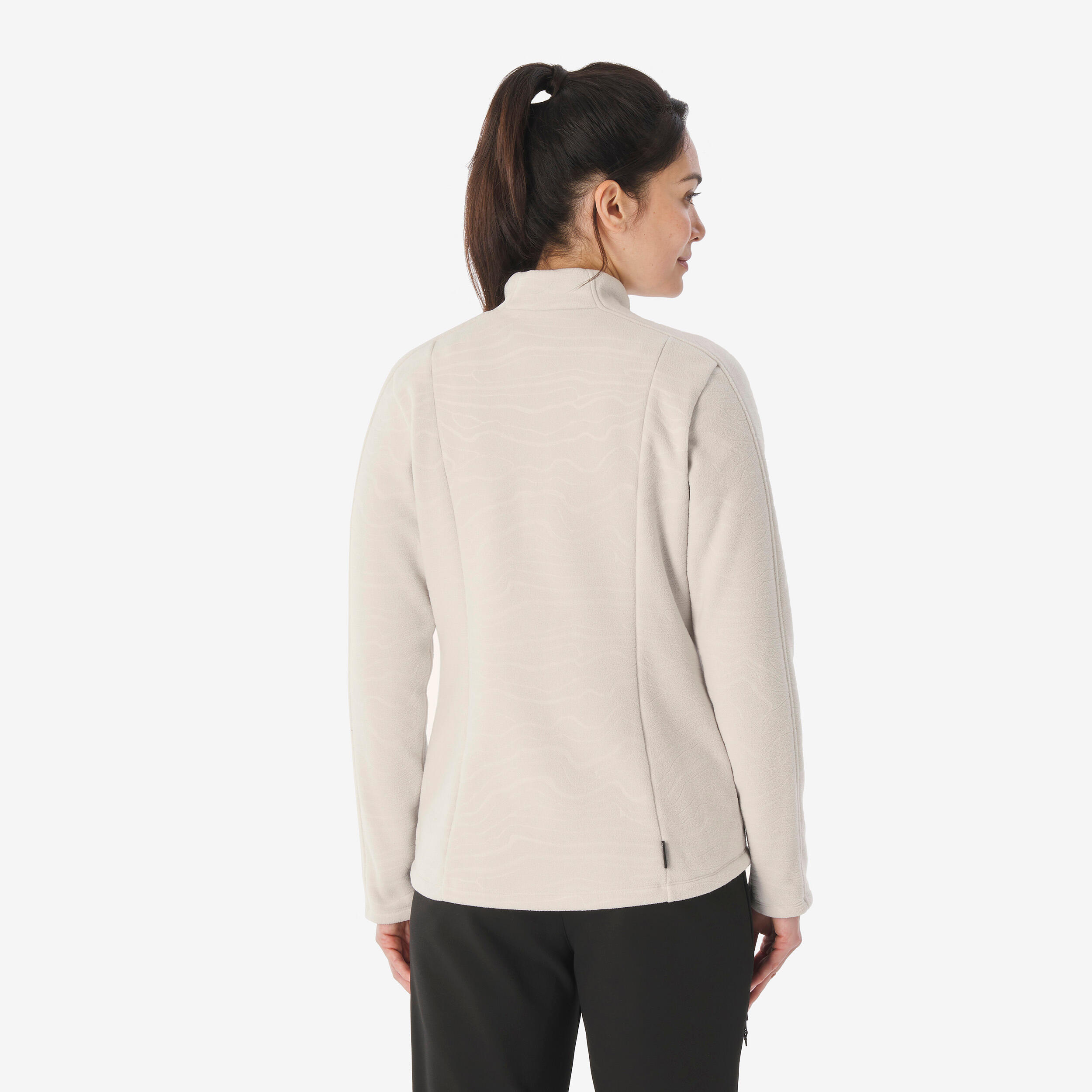 Chaqueta polar de montaña y trekking Mujer Quechua MH500 3/10
