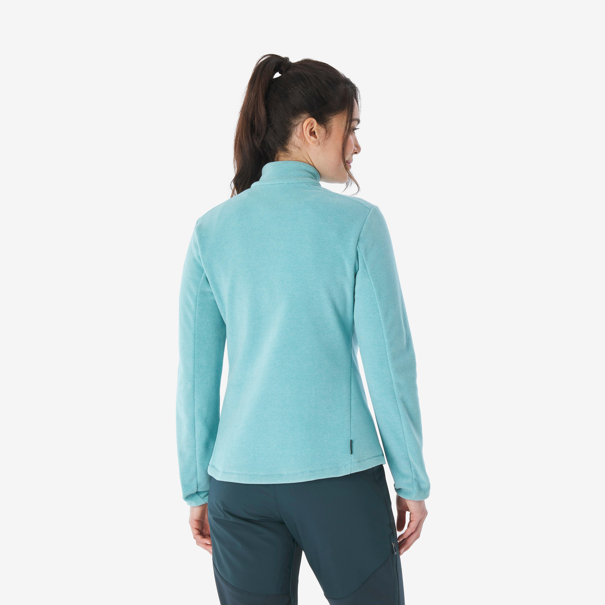 Women’s Mountain Hiking Fleece Sweater, MH 100