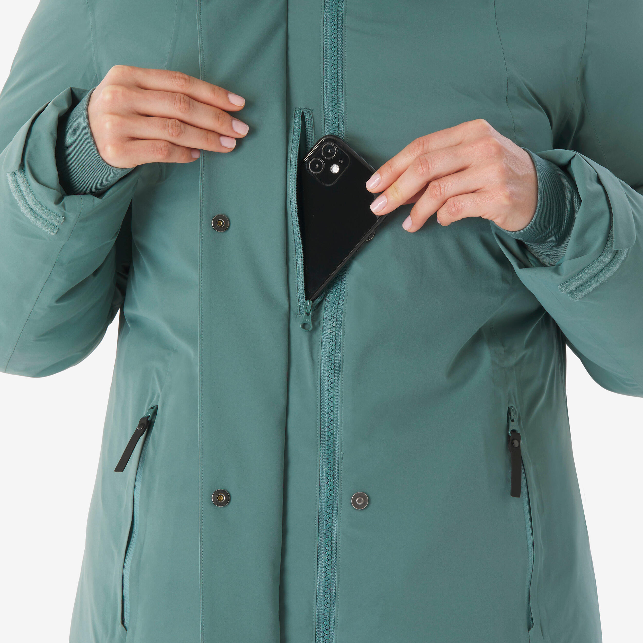 Parka d’hiver imperméable femme, NH 900 11/22
