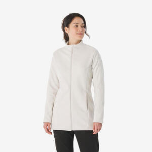 Forro polar de montaña y trekking largo Mujer Quechua MH500
