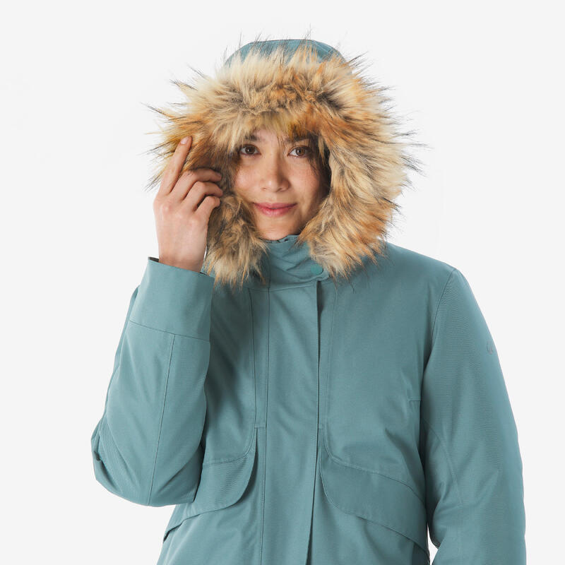 Kadın Su Geçirmez Outdoor Kar Montu/Kışlık Mont - Yeşil - NH500 -8 °C