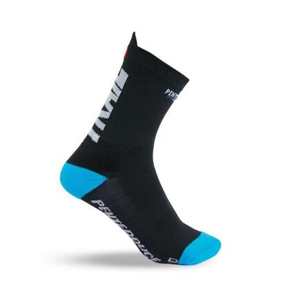 Chaussettes de running Pente Douce NOIRES et BLEUES
