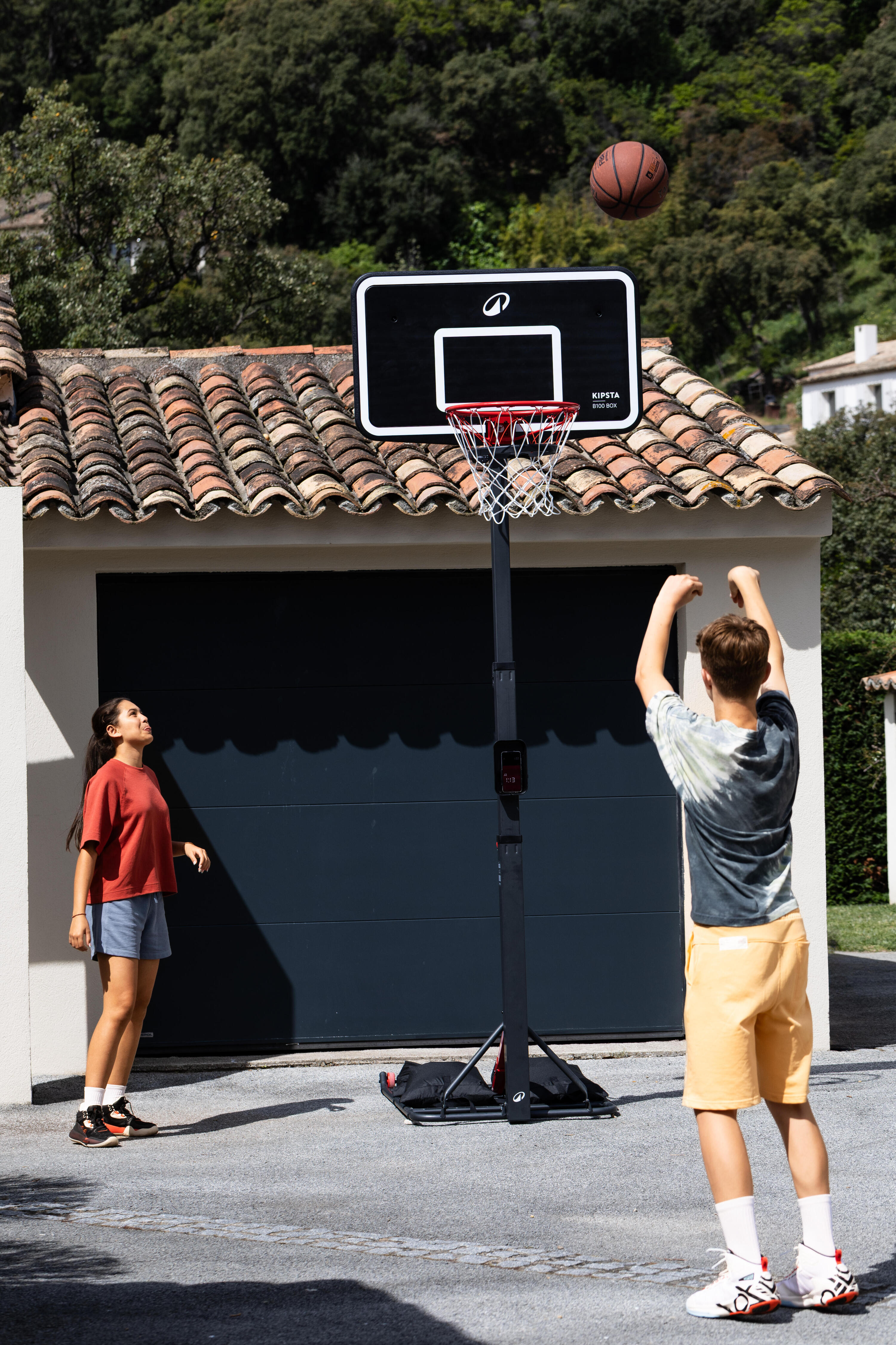 Canestro basket pieghevole B 100 BOX da 2,40 a 3,05m 5/22