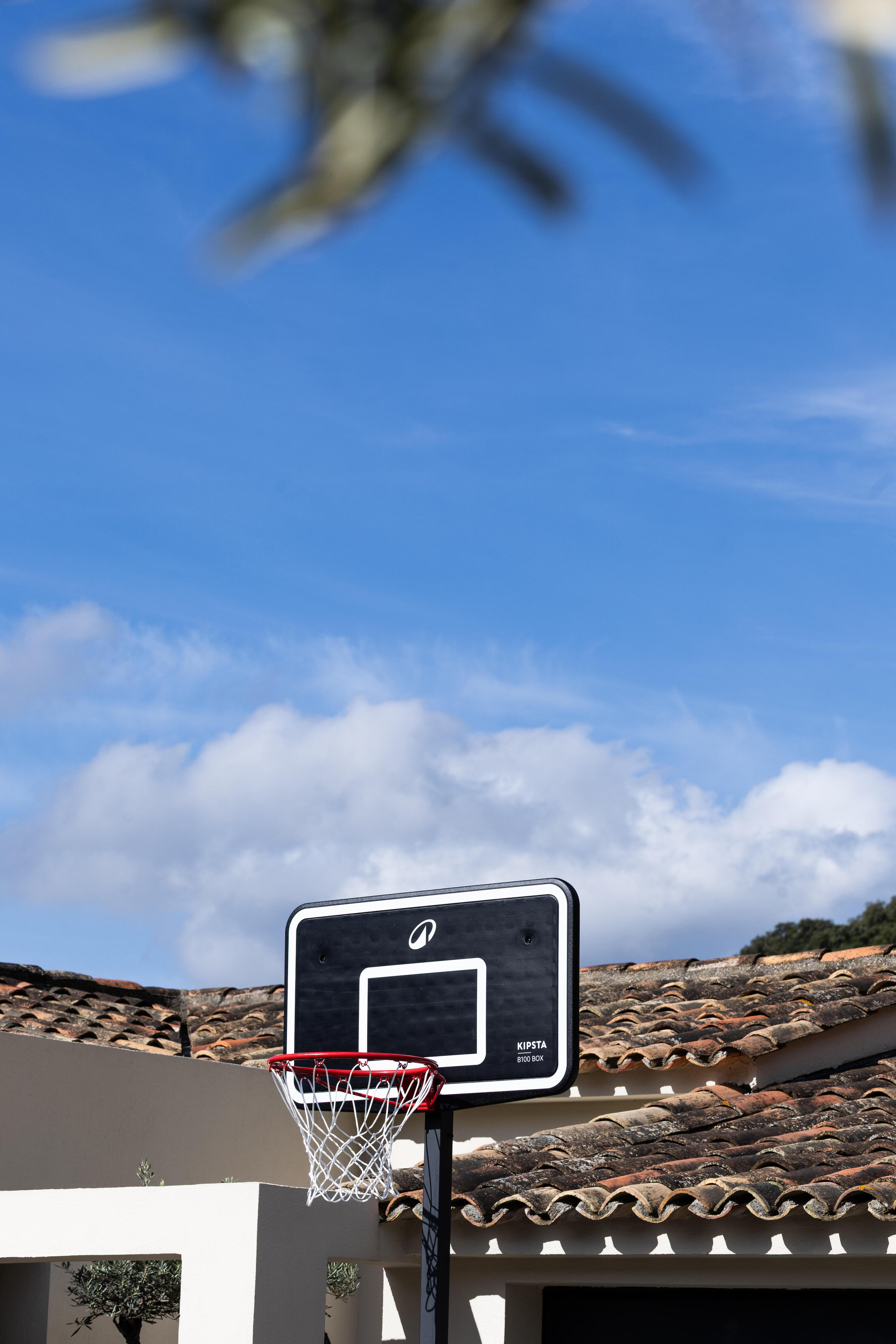 Panier de basketball sur pied pliable à hauteur réglable 2,4-3,1 m, B 100 Box 9/19