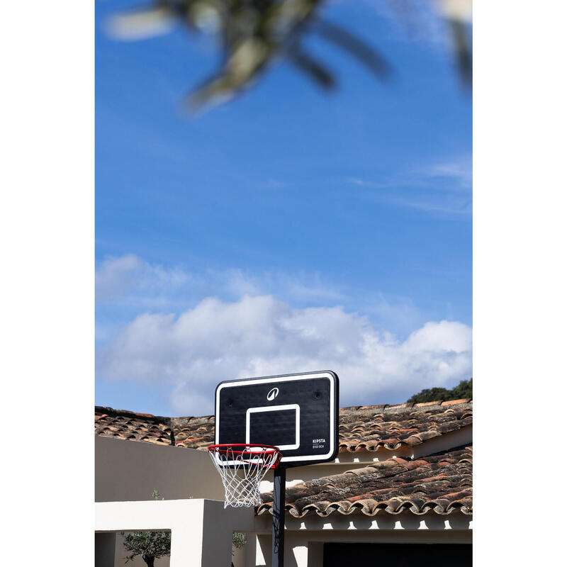 Tabela Basquetebol Dobrável Rodas e Altura Ajustável 2,40m-3,05m B100 Easy Box