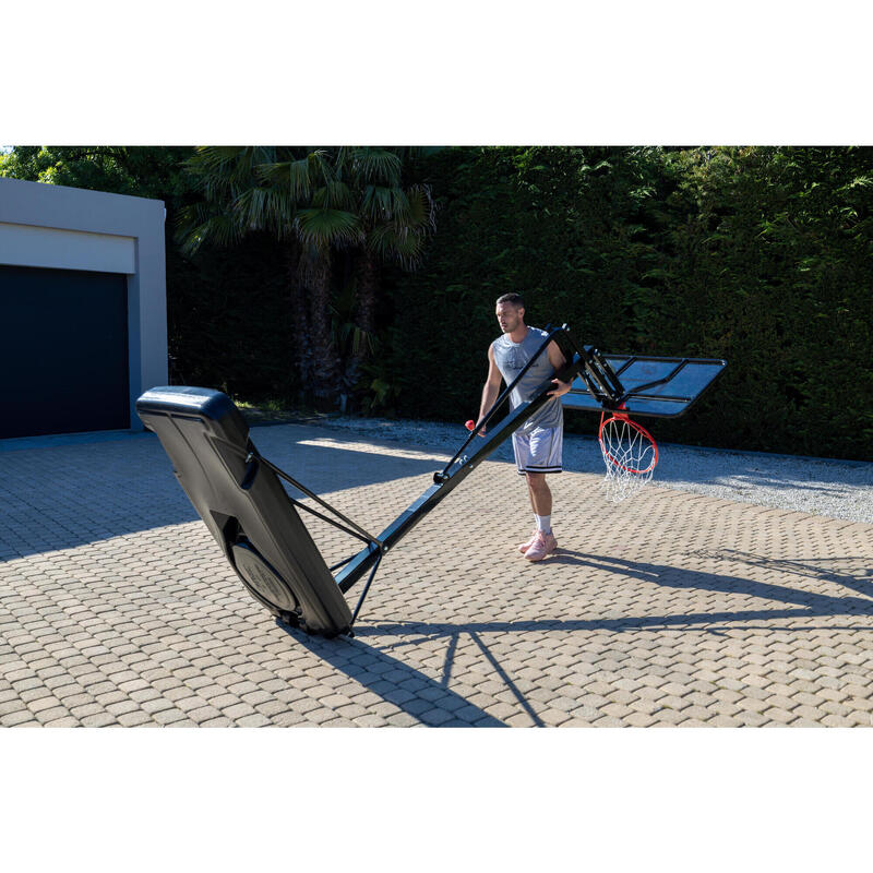 Tabela de Basquetebol com Altura Ajustável de 2,40 m a 3,05 m B700 PRO