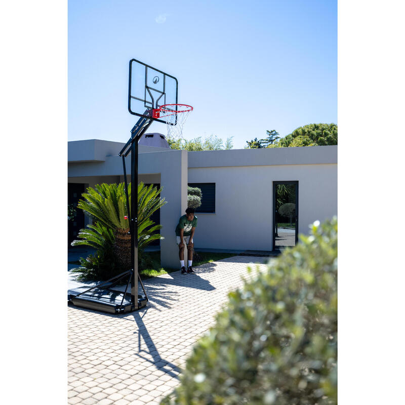 Tabela de Basquetebol com Altura Ajustável de 2,40 m a 3,05 m B700 PRO