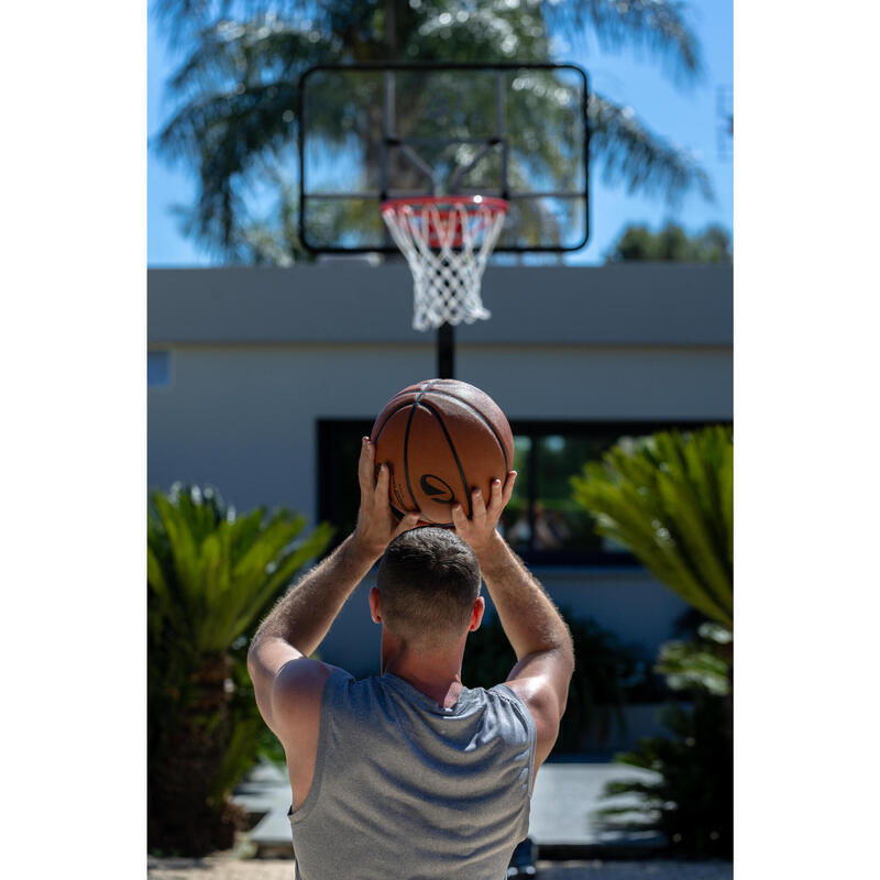 Tabela de Basquetebol com Altura Ajustável de 2,40 m a 3,05 m B700 PRO