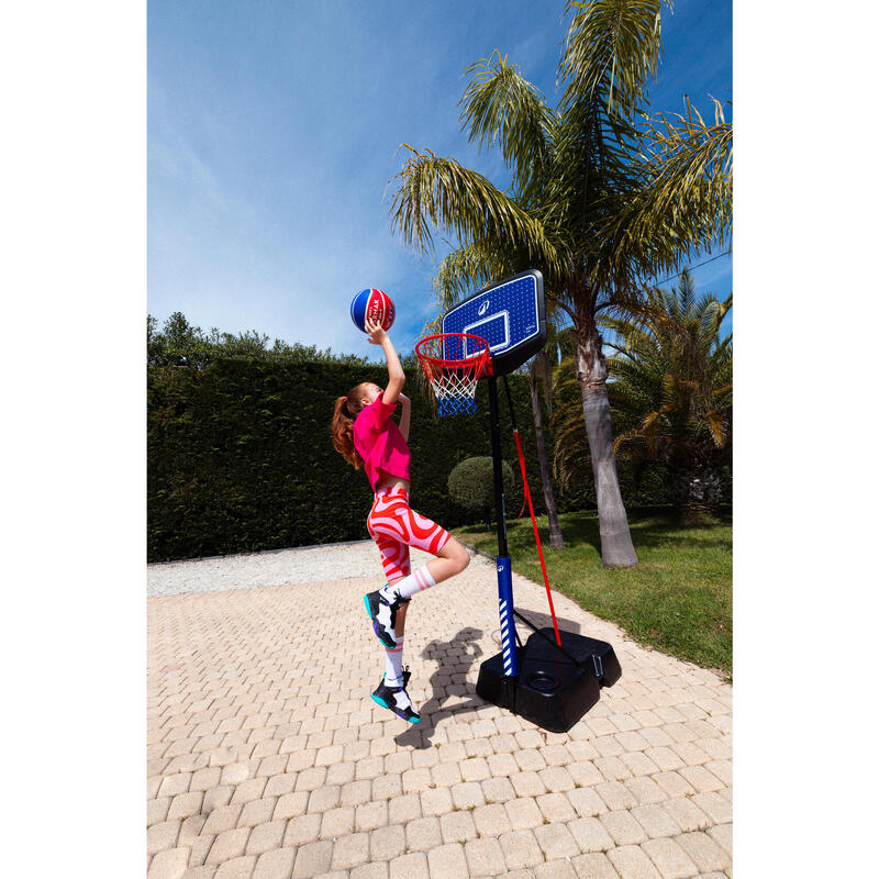 Kinder Basketball-Korbanlage Dunk verstellbarer Standfuss 1,60 – 2,20 m - K900 