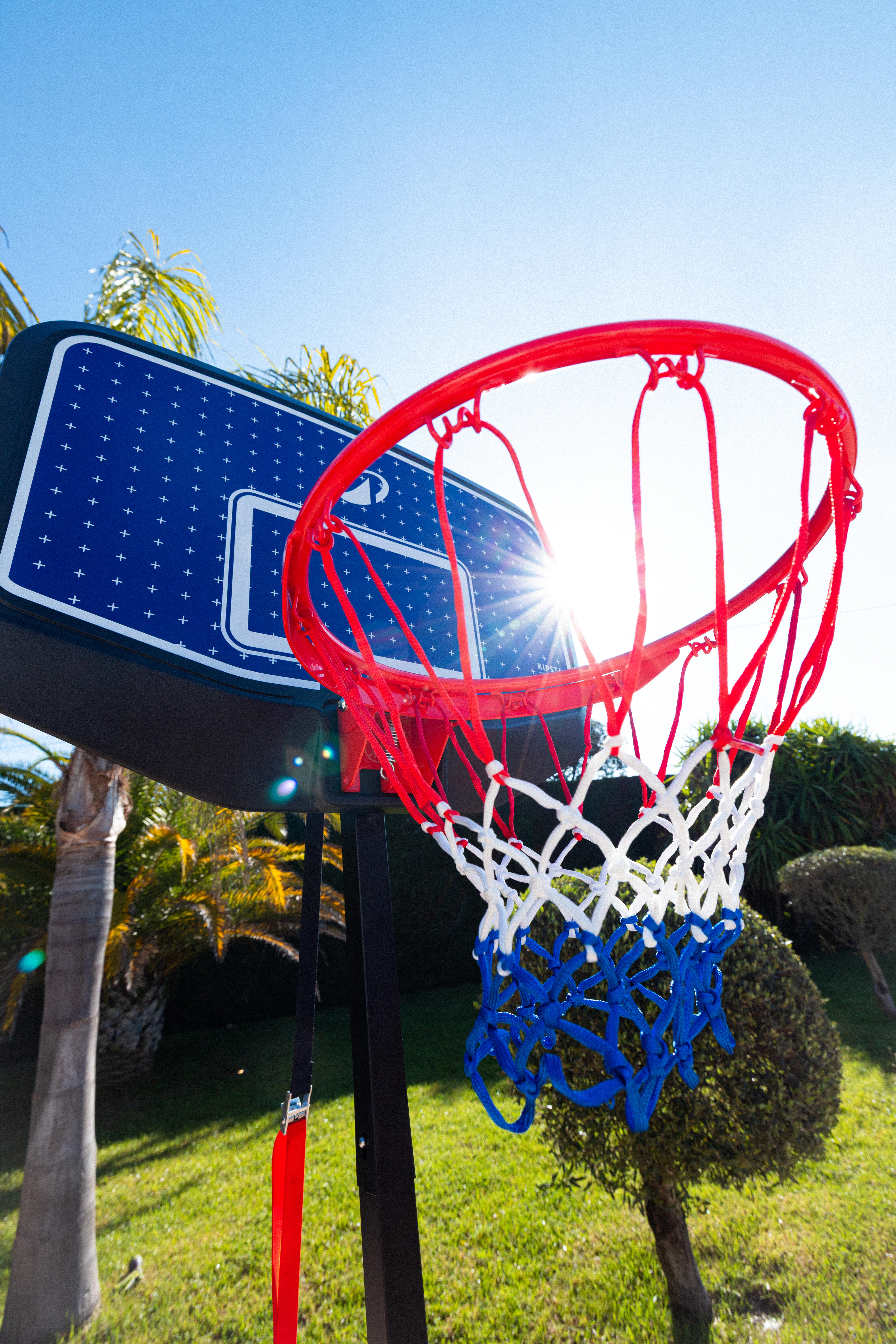 Panier de basketball sur pied ajustable 1,60 m à 2,20 m enfant, K900 V2 - KIPSTA