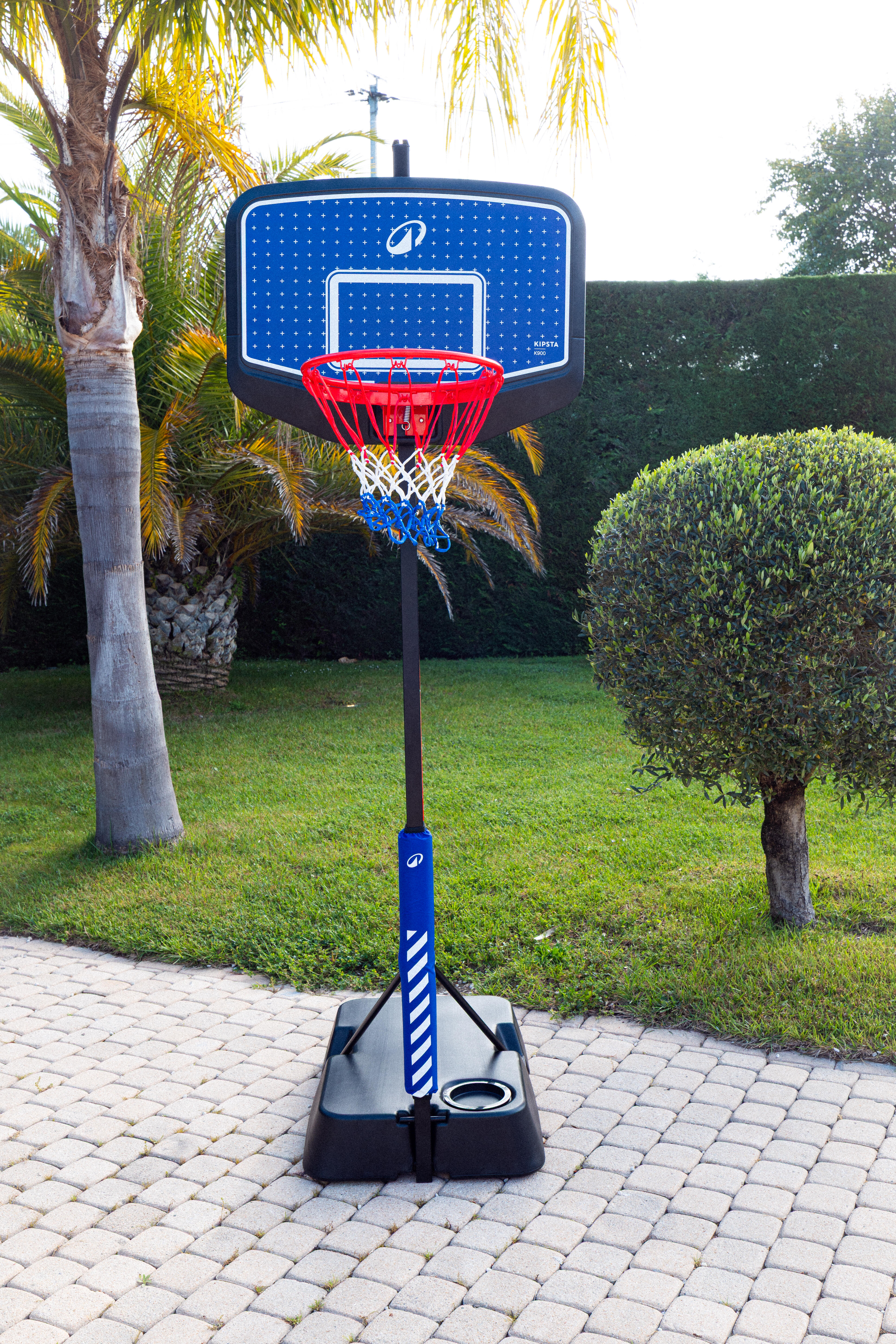 Panier de basketball sur pied ajustable 1,60 m à 2,20 m enfant, K900 V2 - KIPSTA