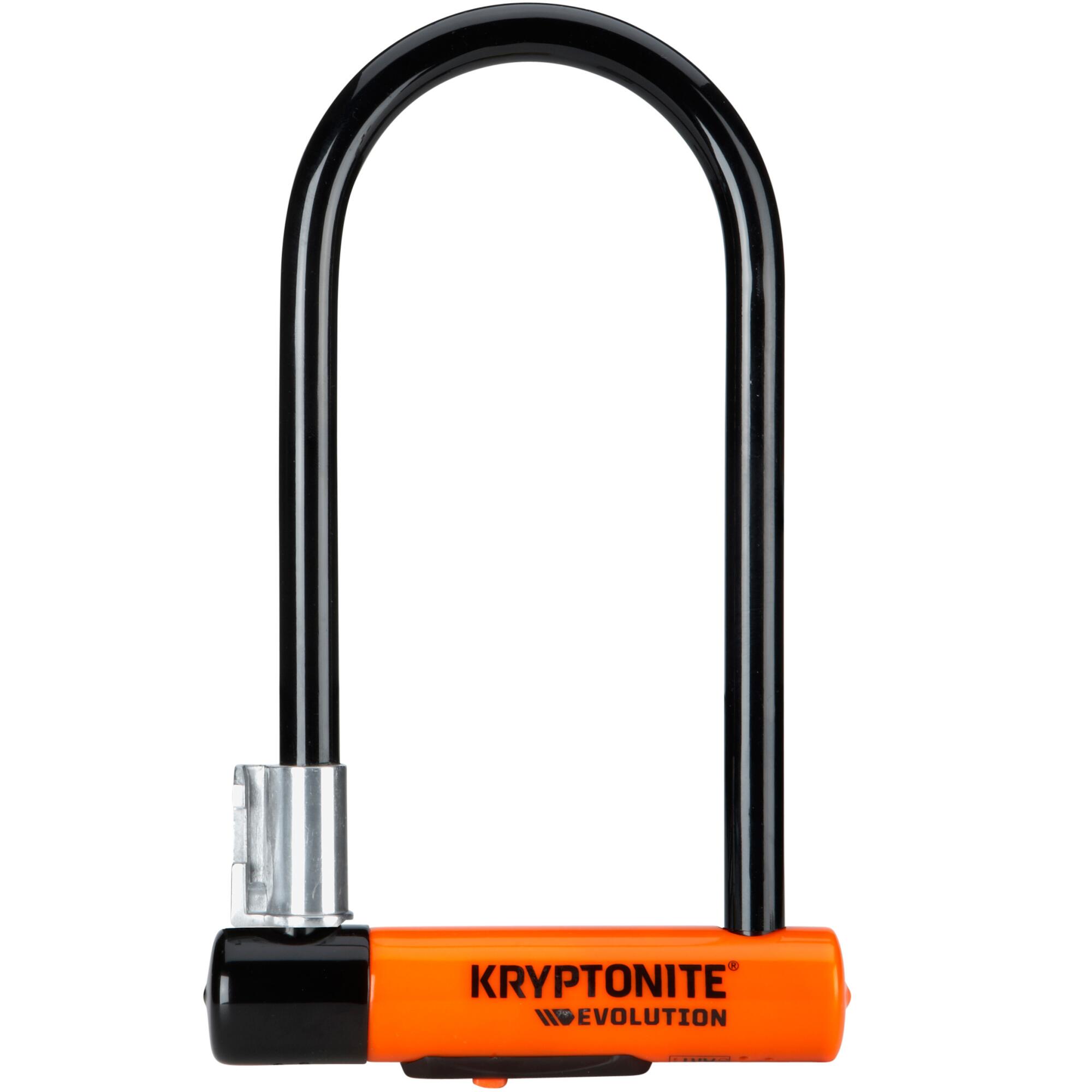 Decathlon UK Kryptonite Evolution Standard Bike U-lock With Flexframe Bracket Sold Secure Diamond | FREE Click & Collect at Stores and Asda. 365 Days return available.