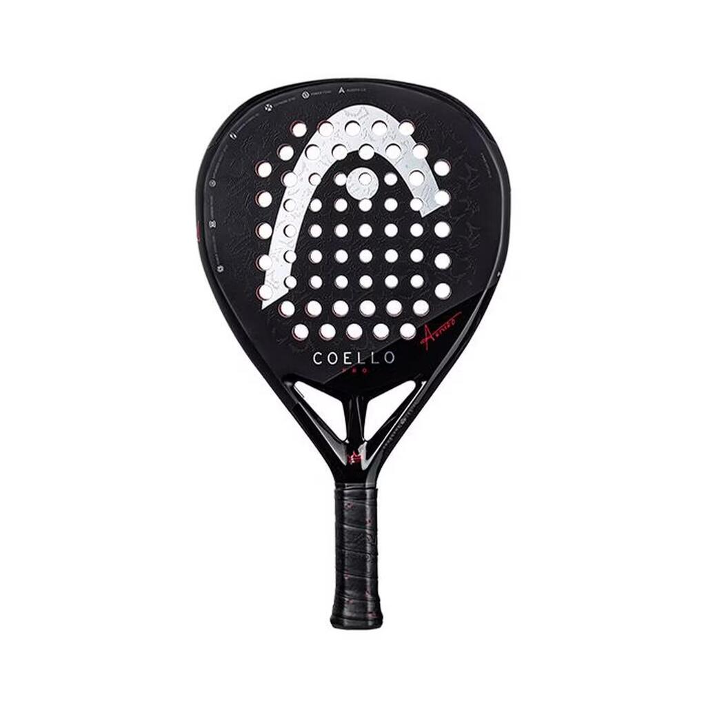 Pala de pádel híbrida Arturo Coello Head Motion 2025 - Negro