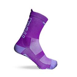 CHAUSSETTE DE TRAIL RUNNING PENTE DOUCE VIOLETTE