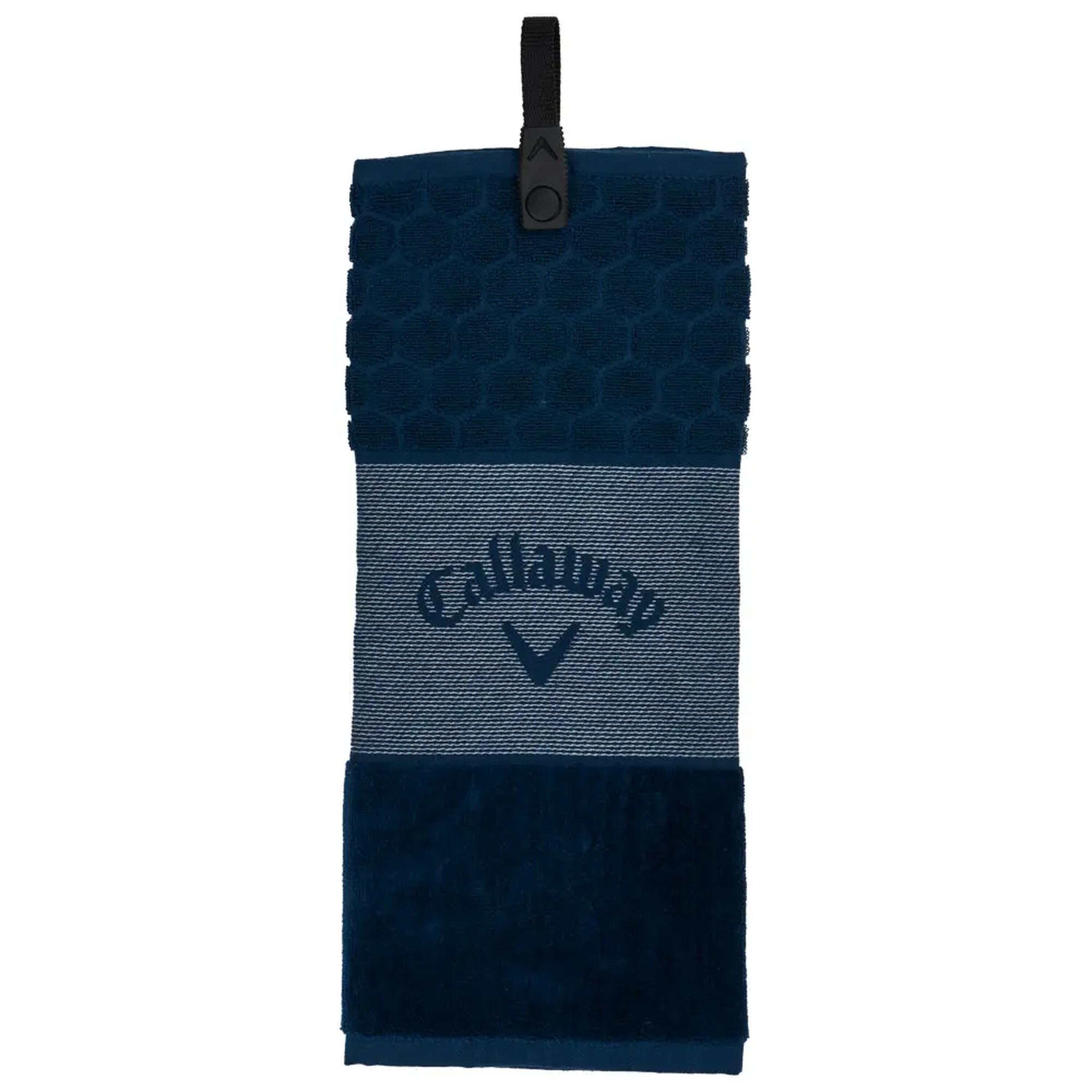 Serviette de golf, Callaway Trifold bleu marine 2/2