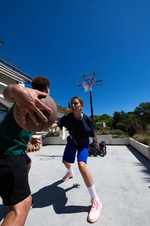 Стойка баскетбольная B500 Box2,40–3,05 м. Регулируется и убирается за 1 мин. 