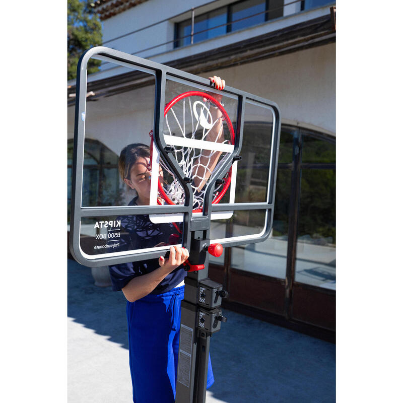 Katlanır Basketbol Potası - 2,40m / 3,05m - B500 Easy Box