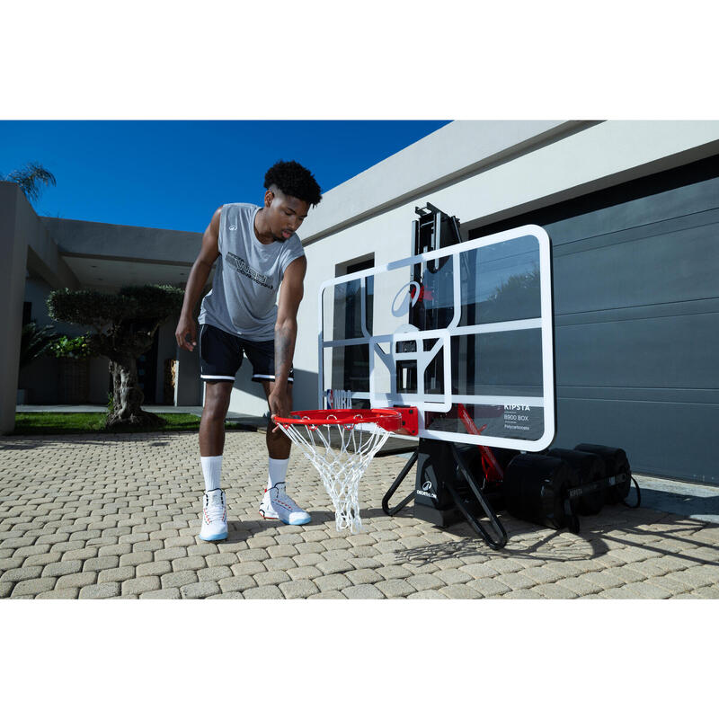 Coș Baschet cu structură de susținere B900 Box NBA 2,10 m - 3,05 m 