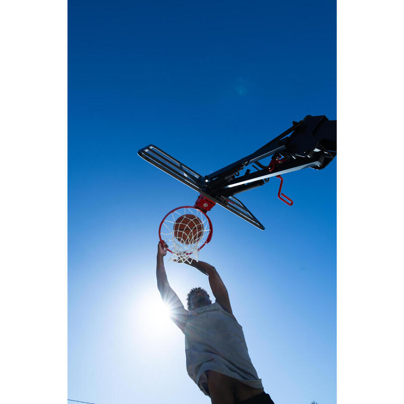 Coș Baschet cu structură de susținere B900 Box NBA 2,10 m - 3,05 m 