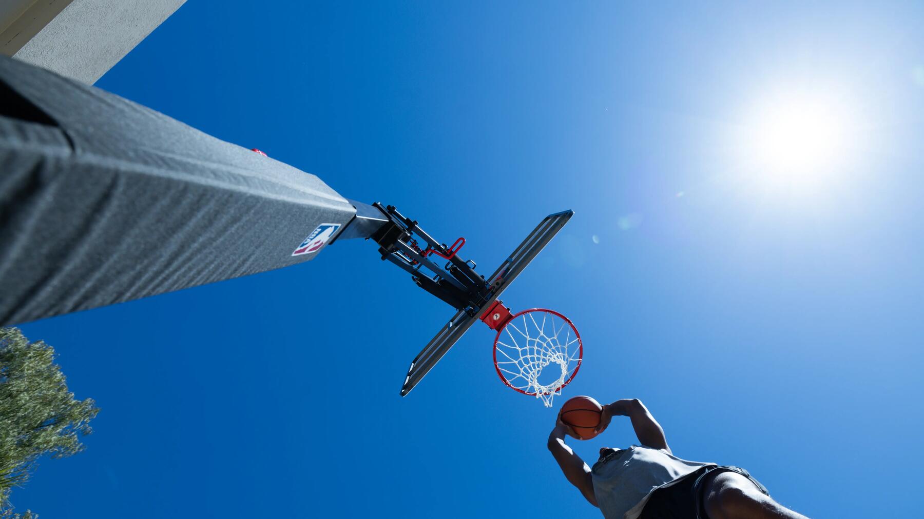 young girl playing in the snow