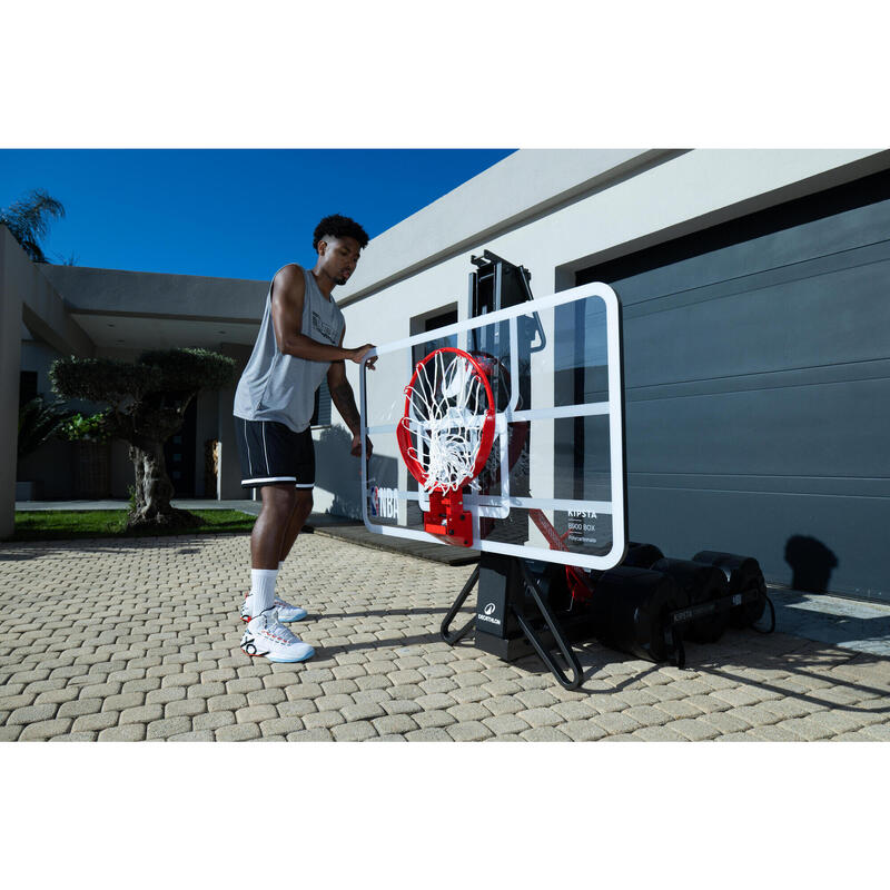 Basketbalový skládací koš B900 Box NBA nastavitelný od 2,10 do 3,05 m