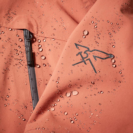 Куртка лижна жіноча FR900 водонепроникна коричнева