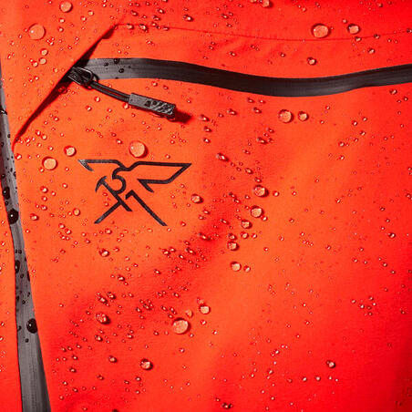 Штани лижні чоловічі FR900 водонепроникні помаранчеві