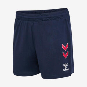 Pantalón corto de balonmano Mujer - Hummel azul / rosa