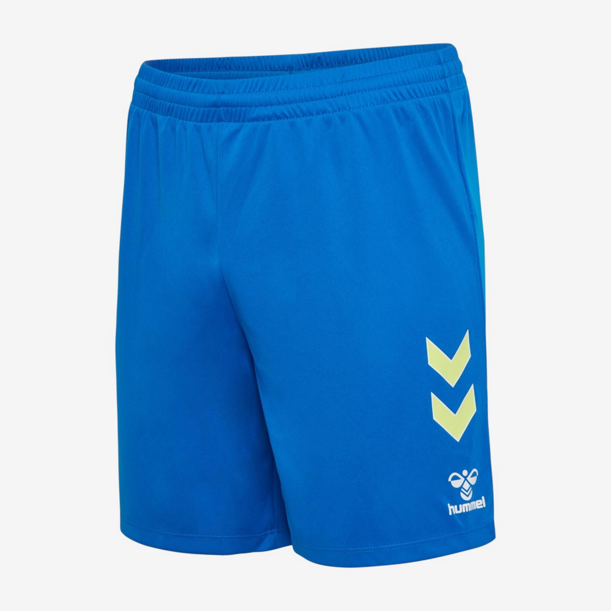 HUMMEL Pantalons curts d'handbol Home - Hummel blau / groc