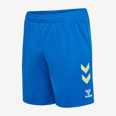 Herren Handball Shorts - HUMMEL blau/gelb