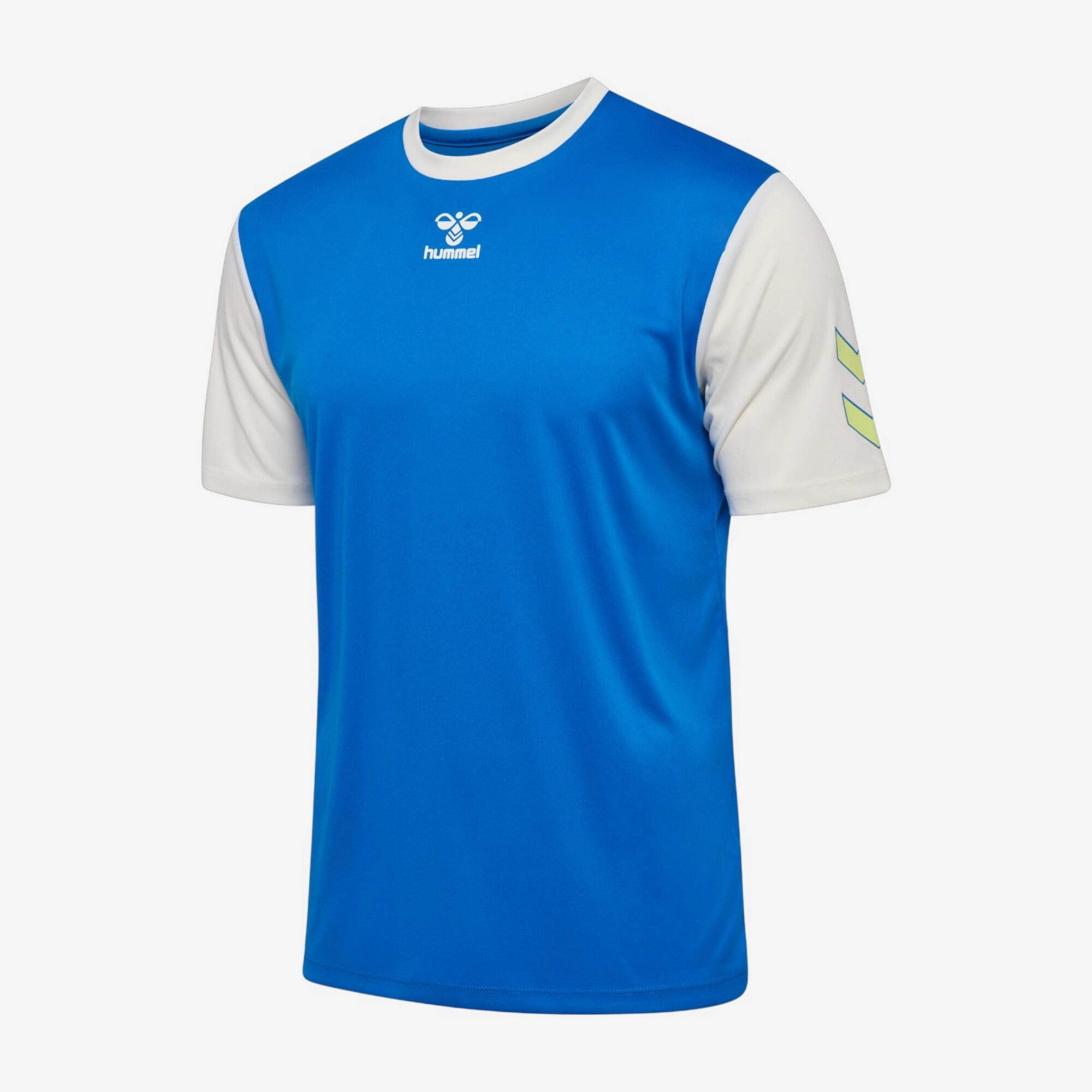 HUMMEL pánsky hádzanársky dres modro-žltý S
