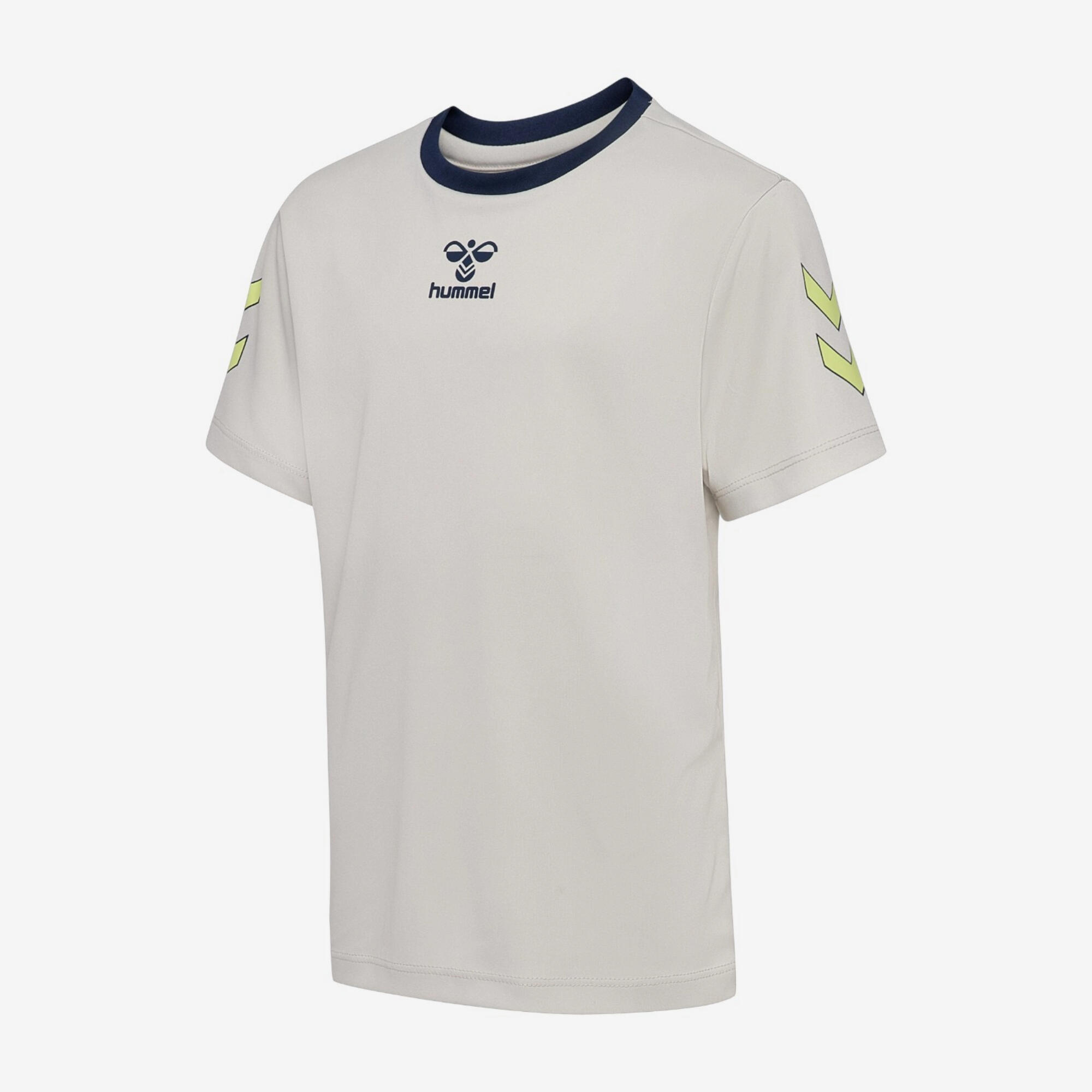 Tricou de handbal Hummel Gri-Galben Copii