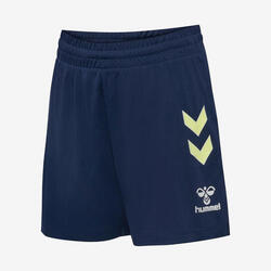 Short de handball enfant - Hummel bleu / jaune