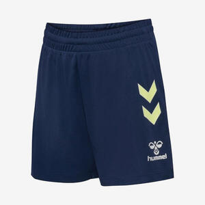 Pantalón corto de balonmano niño - Hummel azul / amarillo