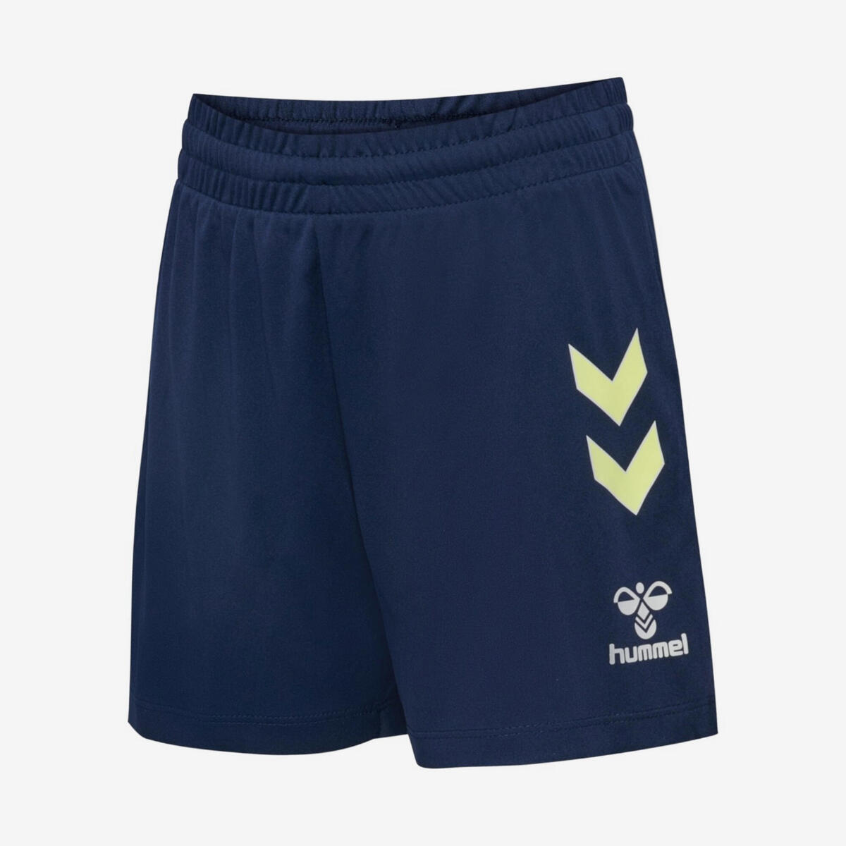 Short de handball enfant - Hummel bleu / jaune
