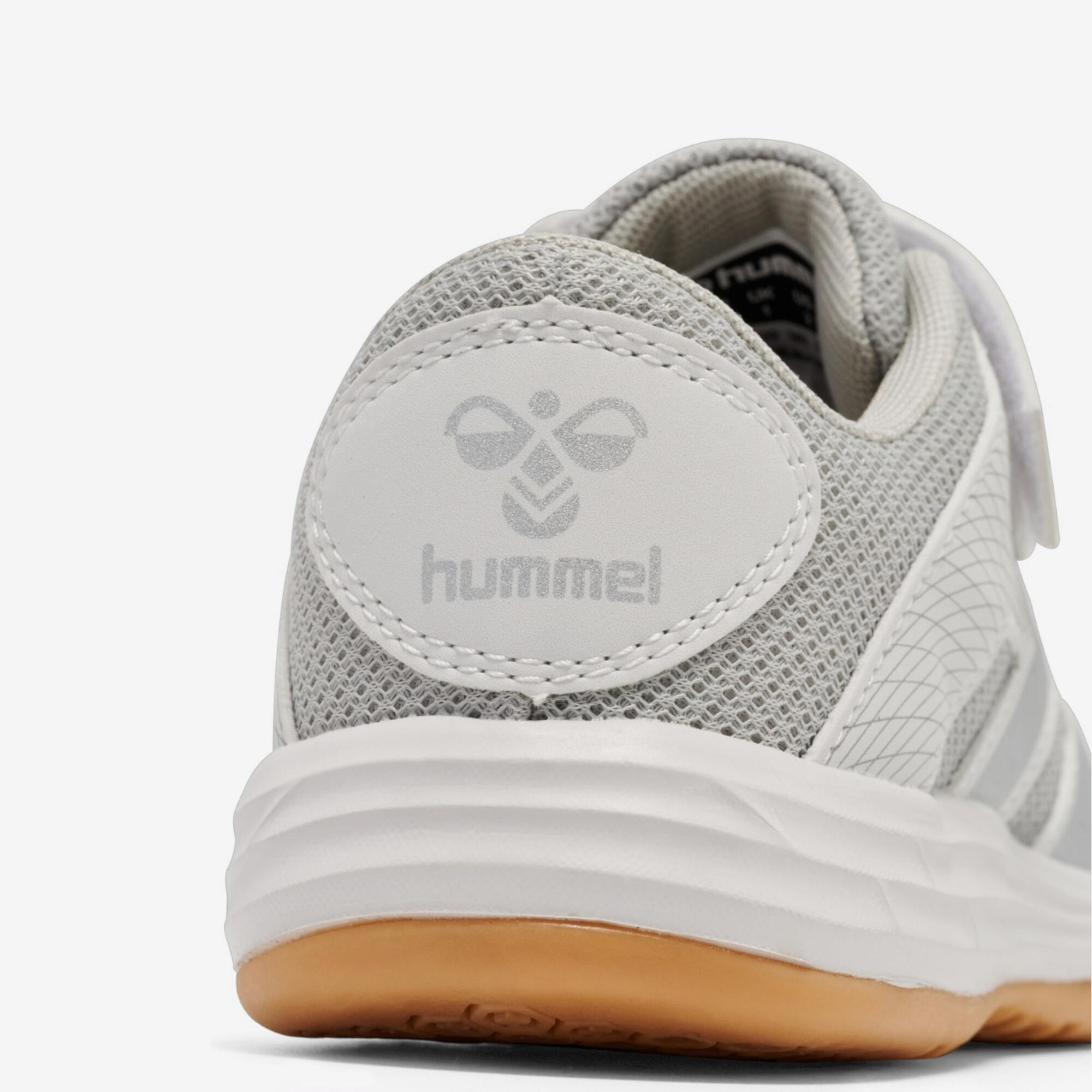 Scarpe pallamano bambino Hummel MULTIPLAY VC JR con strap beige 6/8