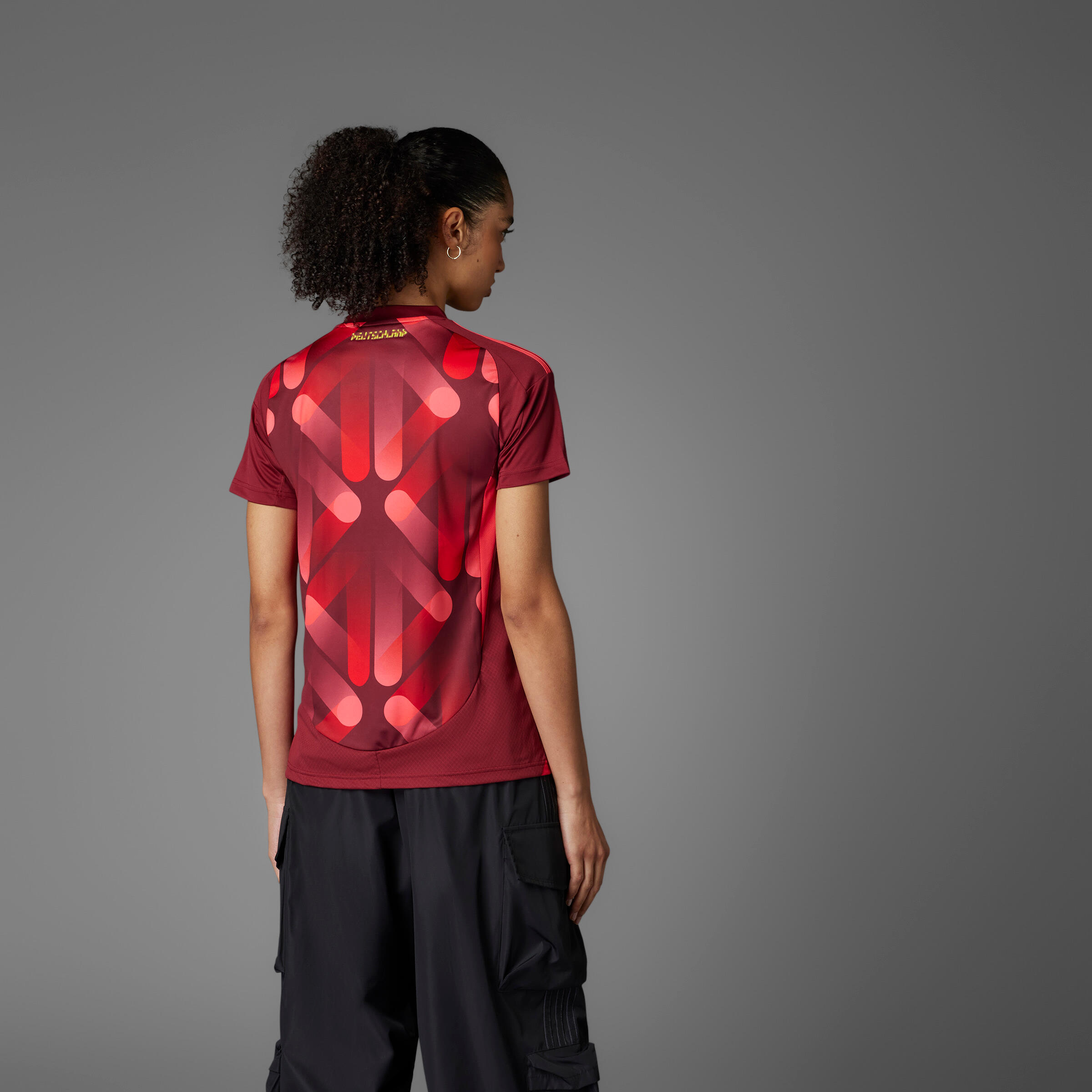 Damen Fußball Trikot Deutschland - ADIDAS DFB 25 Frauenteam Auswärtstrikot 5/8
