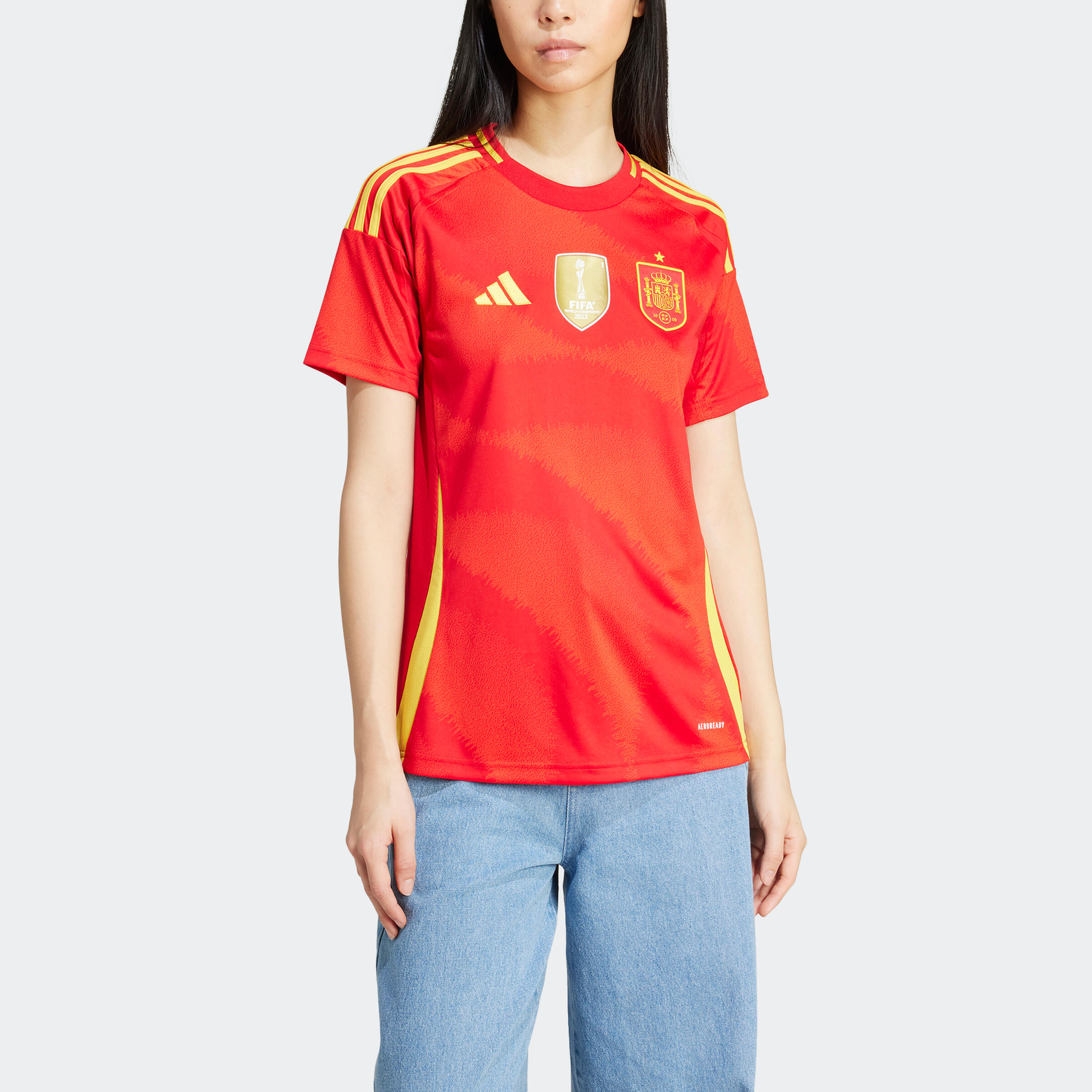 Maillot domicile Espagne 2025 Femme Adulte 5/8