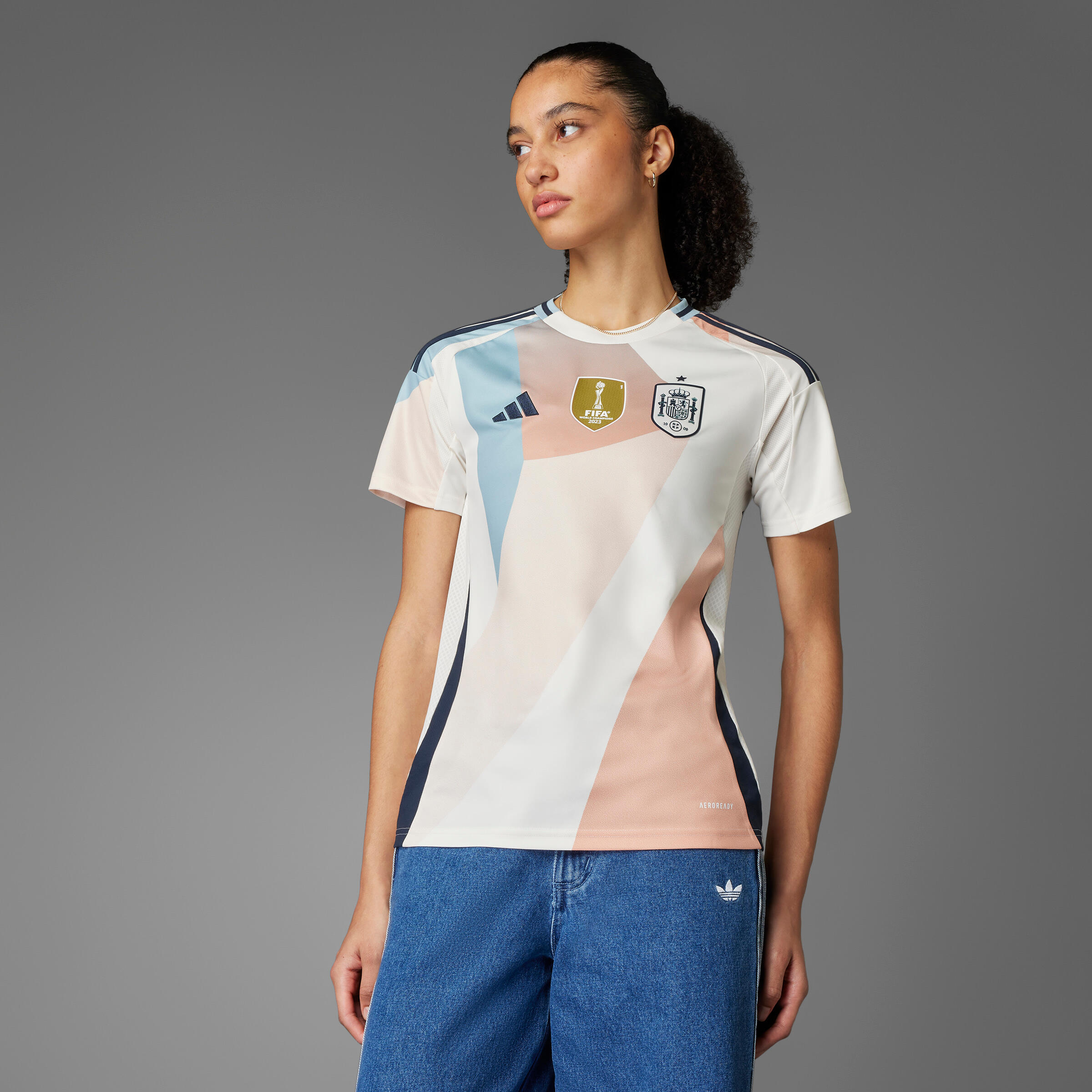 ADIDAS Camiseta 2.ª equipación España 2025 Mujer Adulto