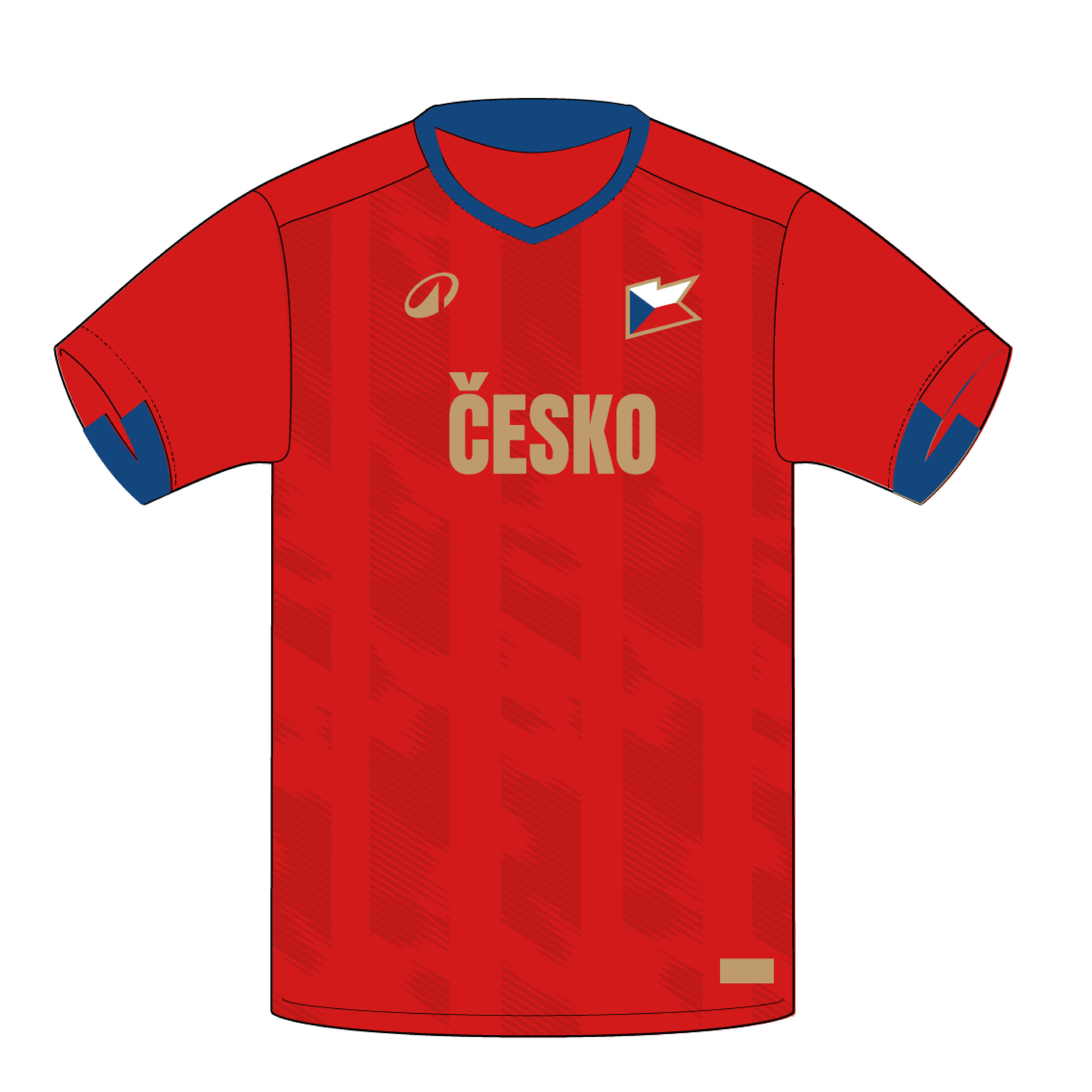 Camisola de Futebol Adepto Chéquia Criança 2026 8/9